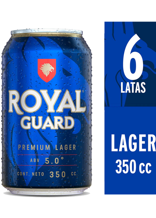 ROYAL GUARD LATA 6 PACK 350 CC 