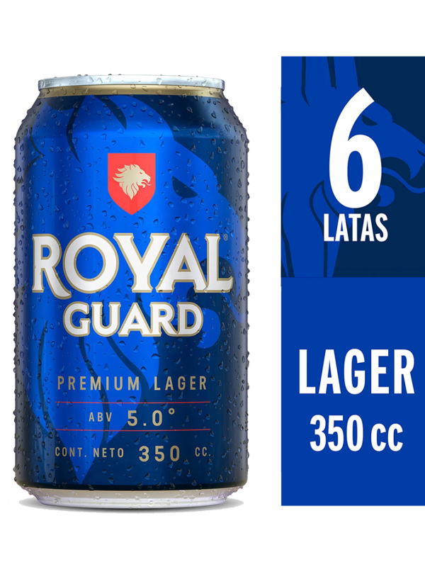 ROYAL GUARD LATA 6 PACK 350 CC 